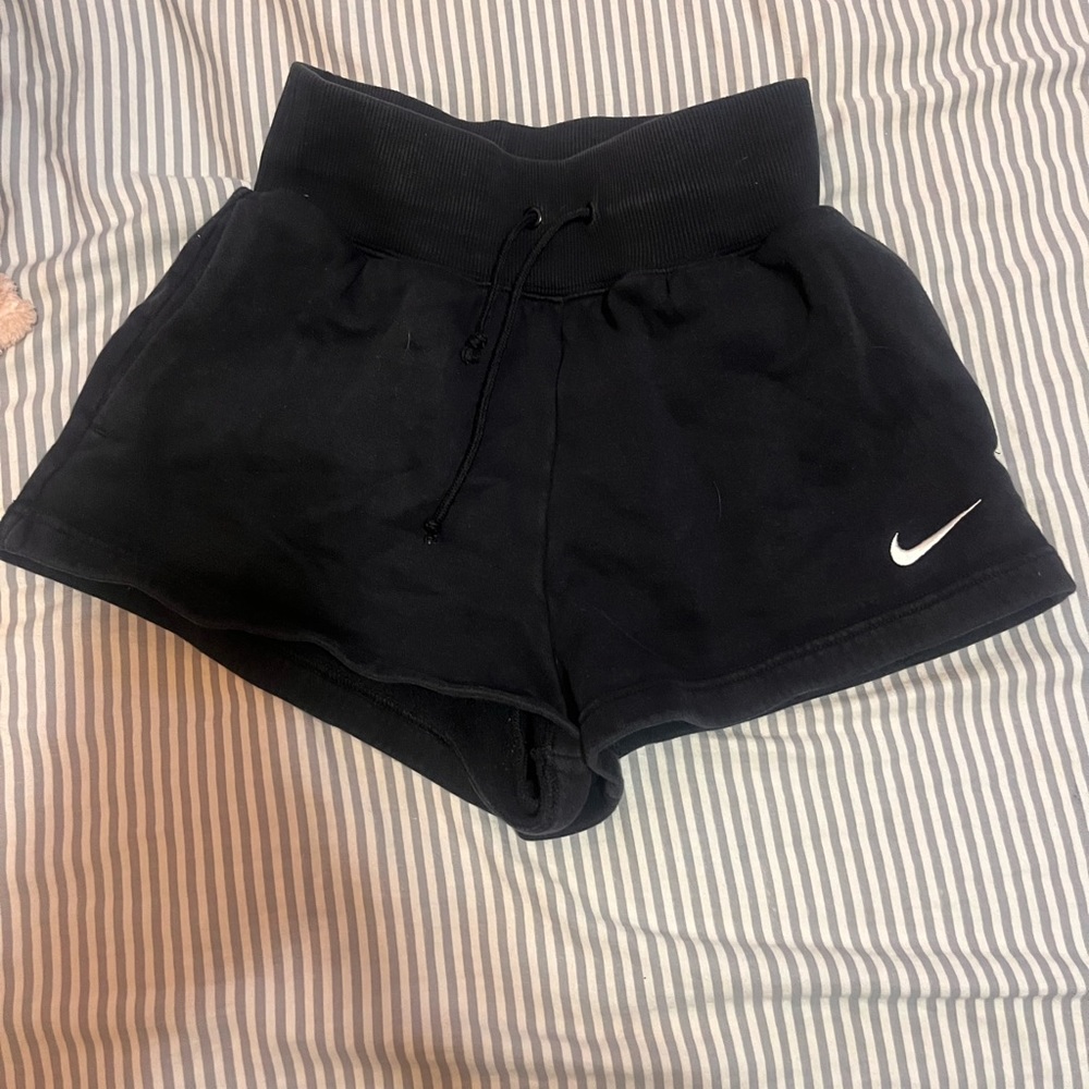 Nike Women's Black Sweat Shorts